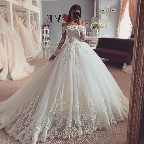 Classic lace wedding dresses - classic,