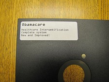 Vintage 8" Floppy Disk