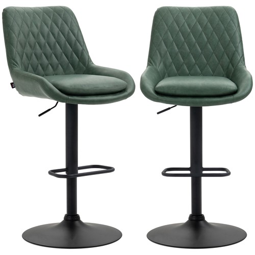 Homcom leather padded bar - padded,