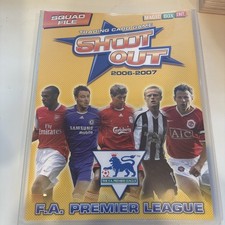 ❄️Shoot Out 2006-2007 Squad File F.A. Premier League Cards and Binder❄️ 
