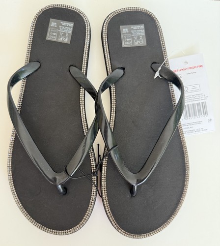 Black flip flops - flip,