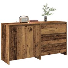 2 Piece Sideboard Old Wood
