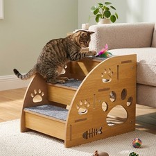 Steps wooden dog - 3,