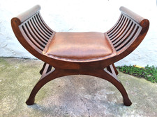 VINTAGE CURULE STYLE X-FRAMED