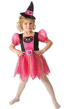 Halloween Girls Kitty Witch