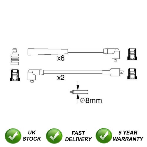 Ignition leads sjr fits ford - fits,