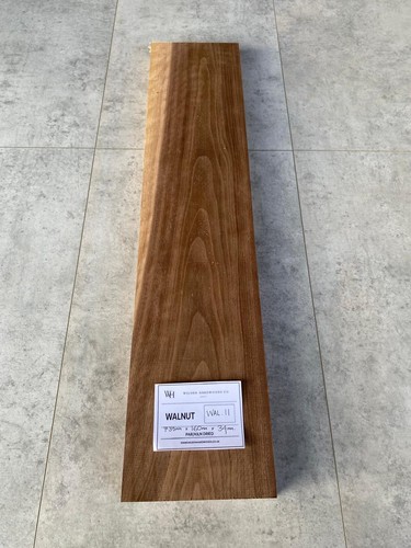 735x160x34mm walnut solid - 735x160x34mm,