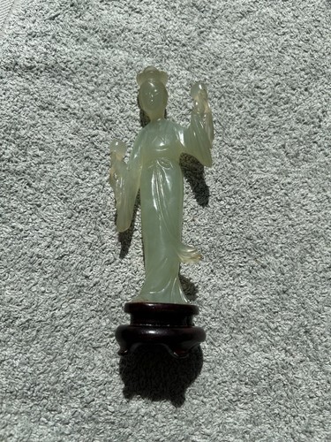 Small jade statue ornament - statue/ornament, of