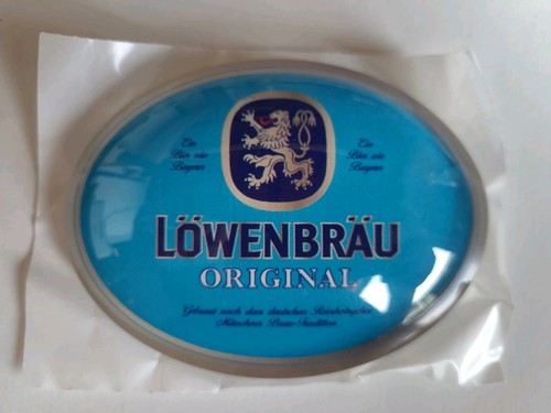 Lowenbrau frogeye fisheye oval - lowenbrau,