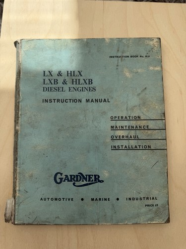 Vintage gardner diesel engine - vintage,