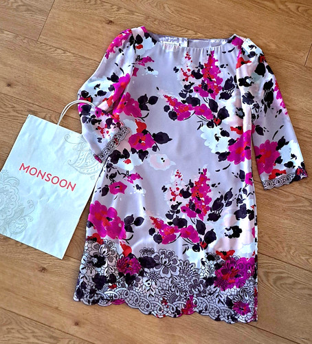 Monsoon nude pink - pink, embroidered