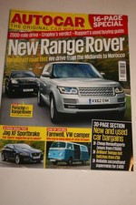 Autocar Magazine 31 Oct 2012