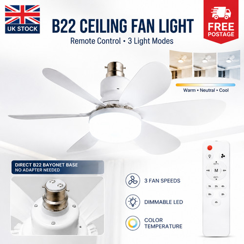 B22 bayonet ceiling - b22,