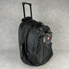 Airwalk Wheeled Suitcase W/ Detachable Backpack Mens Black Weekend Cabin Crew