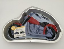 Motorcycle aluminum cake - motorcycle,
