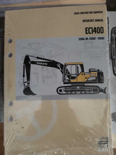 Ec140d volvo operator - volvo, manual