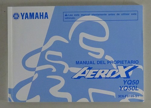 Owner manual yamaha aerox - owner's,