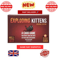 New Exploding Kittens Card Game Original Fun Family Adults & Kids