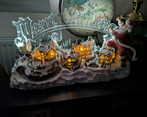 Thomas kinkade santa christmas - thomas,