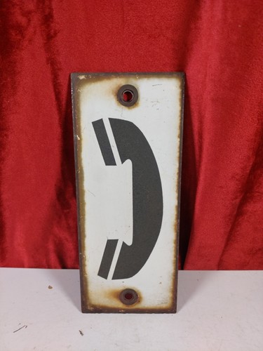 Original enamel french - original, railway
