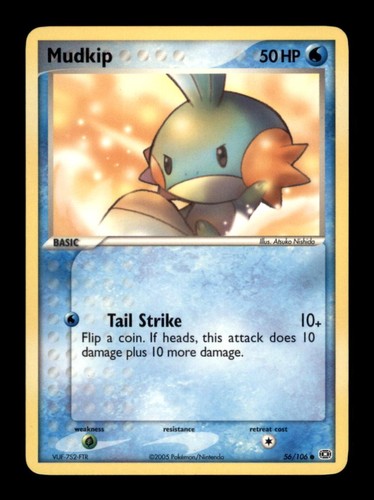 Mudkip 106 common emerald - mudkip, 56/106