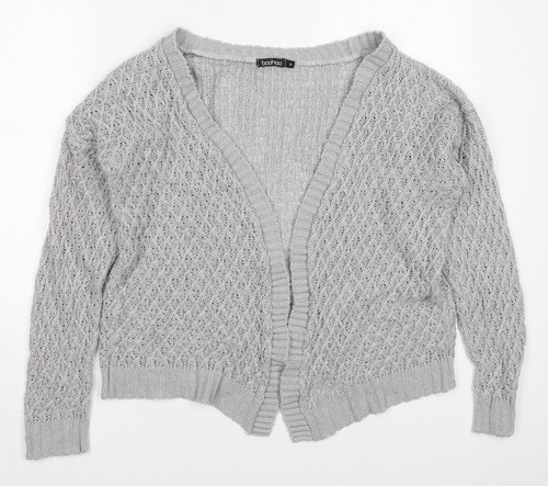 Womens size boohoo grey - womens, uk