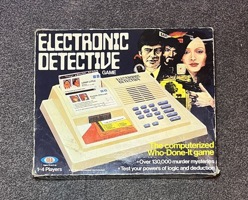 Vintage electronic detective - electronic,