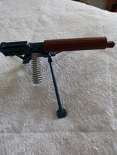 Vintage Action Man Vickers Heavy Machine Gun With Tripod And Ammo Belt Palitoy