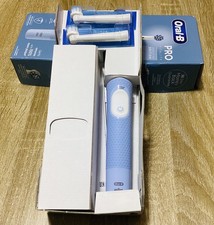 NEW Oral-B PRO VITALITY “Sensitive Edition” Rechargeable Toothbrush “SKY BLUE”
