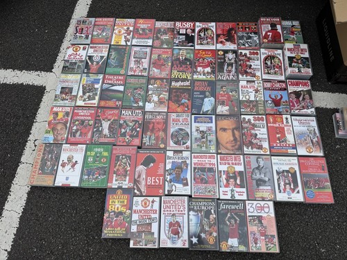 Manchester united vhs - vhs, job