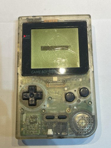 Nintendo game boy pocket clear - boy,
