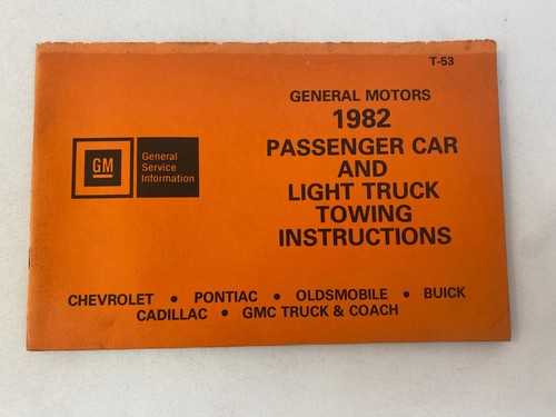 1982 general motors passenger - general,