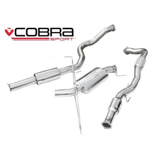 Cobra exhaust resonated - cobra, 3"