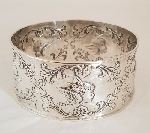 Sterling silver dish ring - sterling,
