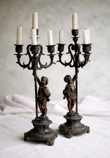 Pair of French Candelabra