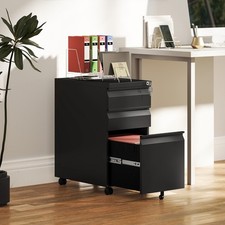 3-Drawer Filing Cabinet with