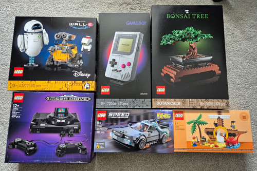 Empty lego boxes - lego,