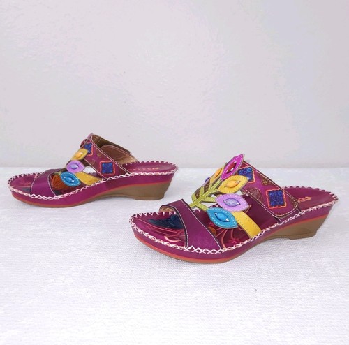 Socofy wedge sandals - wedge,