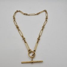 Solid 18ct Gold Paperclip Link