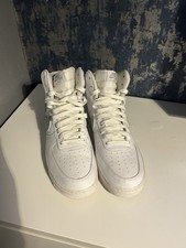 Nike Air Force One High Top White Size UK 11