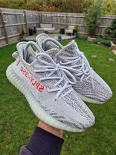 Men's Adidas Yeezy Boost 350 V2 Blue Tint - Genuine - UK 6.5 - 2021
