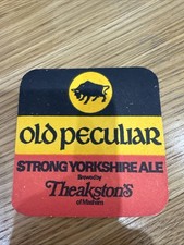 Old peculiar beer mats - beer,