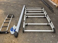 Rhino KammRack Aluminium Roof Rack, 3m Pipe Tube Pro, Door Ladder - Ford Transit