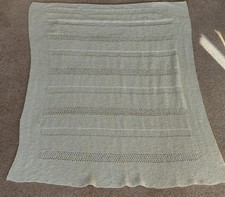 Hand Knitted Baby's Shawl