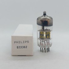 ECC82 PHILIPS VALVE TUBE NOS