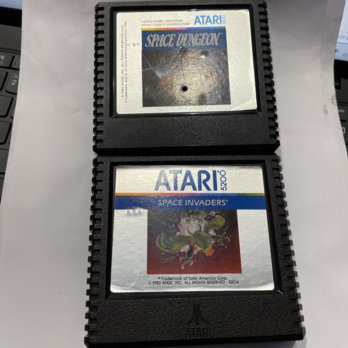 Two atari 5200 - two, games