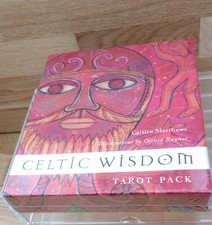 Rare New Vintage Celtic Wisdom Tarot Cards & Guidebook Caitlin Matthews Sealed