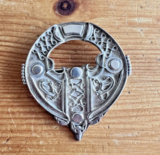 Ola Gorie Silver Rousay Brooch Hallmarked Edinburgh 'OMG' Scottish Celtic Orkney