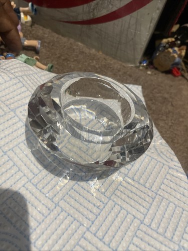 Crystal tealight candle - tealight,