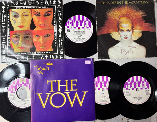 Job lot toyah - 4, 7"